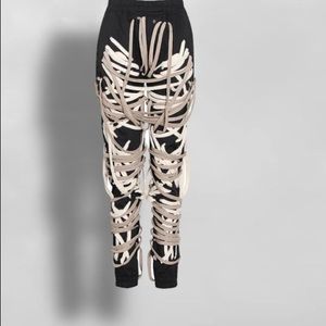 Lace me up pants